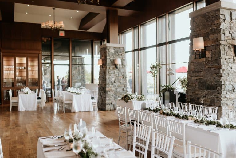 Muskoka Room Wedding Reception 4 1 768x513