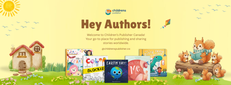 Children Publisher Canada Cover PNG 768x284