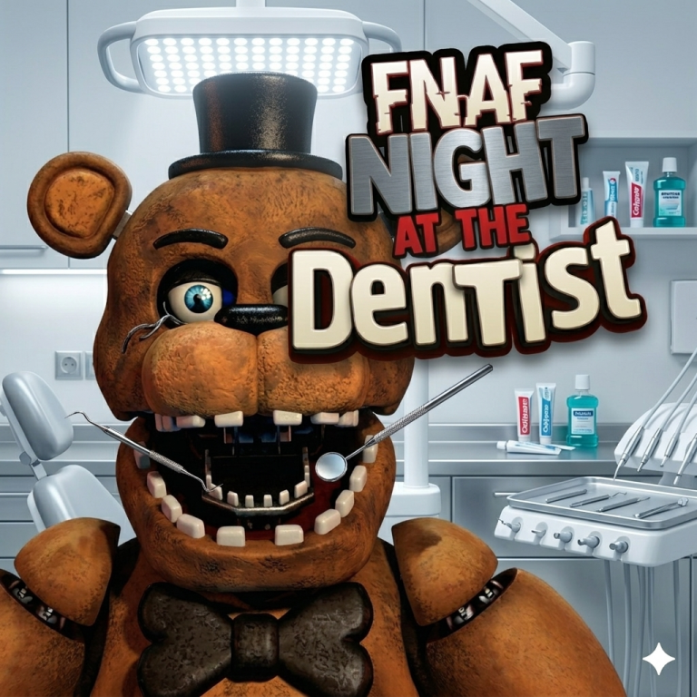 fnaf night at the dentist game 768x768