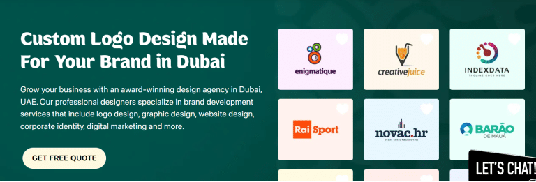 logo design banner 768x261
