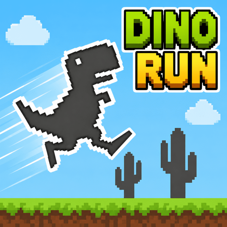dino run game 768x768