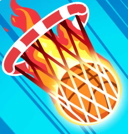 on fire basketball shots