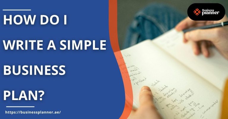 How Do I Write A Simple Business Plan 768x402