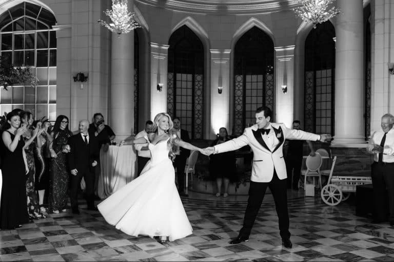 Wedding first dance in Casa Loma
