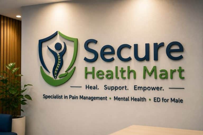 Secure Health Mart Specialist In Pain Management Mental Health ED For Male 768x511