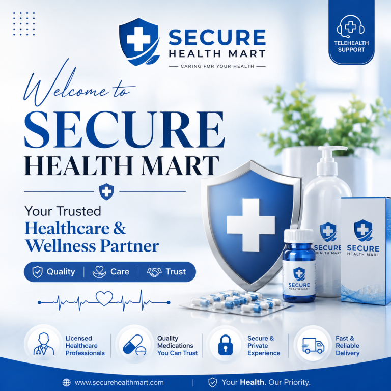 Secure Health Mart Your Trusted Healthcare Wellness Partner 768x768