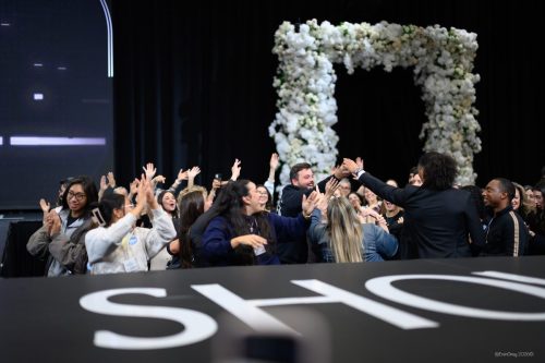 Canada's Bridal Show October 2026 - Brides-to-be cheering at the fashion show runway