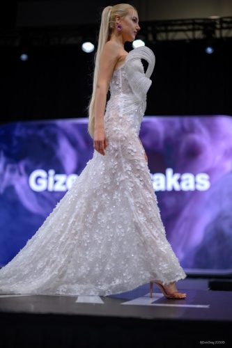 Canada's Bridal Show October 2026 - Gizem Karakas Bridals gown on the runway