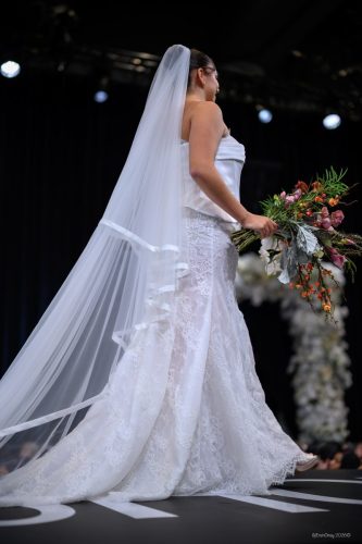 Canada's Bridal Show October 2026 - Bride in a long veil on the runway