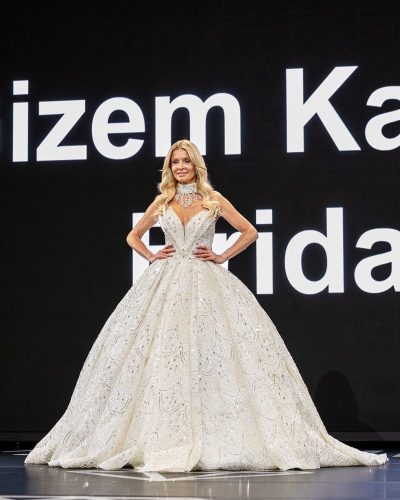 Canada's Bridal Show October 2026 - Gizem Karakas Bridals gown on the runway