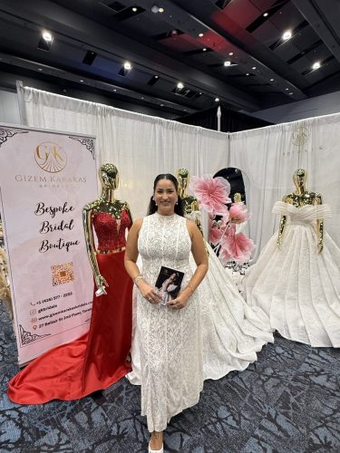 Canada's Bridal Show October 2026 - Gizem Karakas Bridal bespoke gown boutique booth
