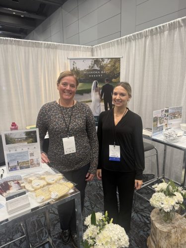 Canada's Bridal Show October 2026 - Resort venue exhibitors at their booth