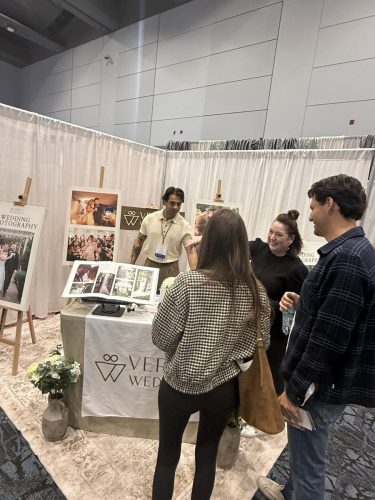 Canada's Bridal Show October 2026 - Wedding photography booth with album displays